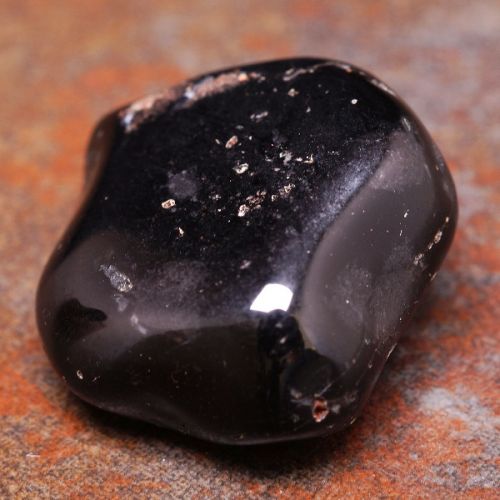 Black Onyx tumblestone for protection